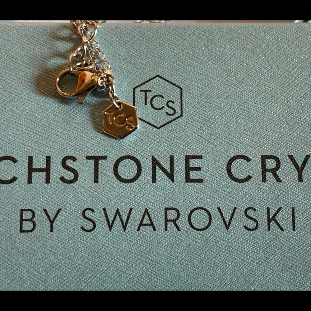 NEW Swarovski Touchstone Crystal ‘XO’ Necklace ❌⭕️ - Picture 7 of 7